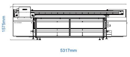 UV гибридный принтер  KEUNDO"SQ-3200H "