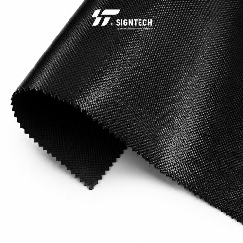 Тентовая ткань 650гр Черный 2,5м*50м PVC Tarpaulin (1000*1000/23*23)