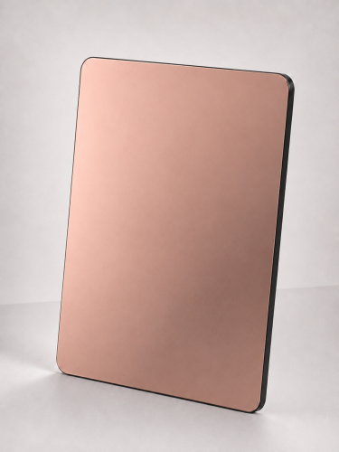 Алюкобонд OYU Bond 3мм 18 мкр MIRROR ROSE 8876