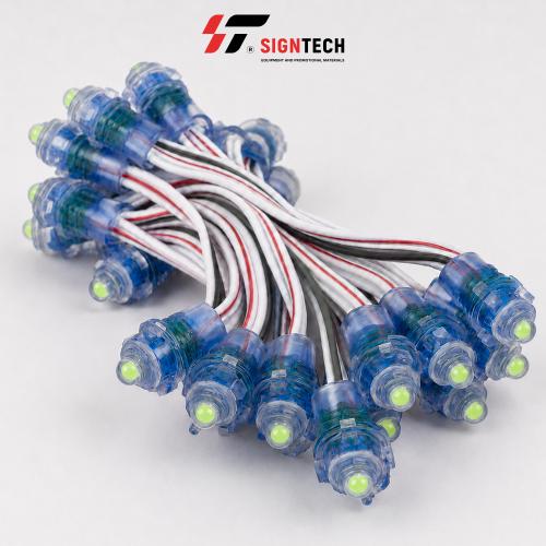 Диод-пиксели 1-точечные 9мм Зеленый 0,2W/12V