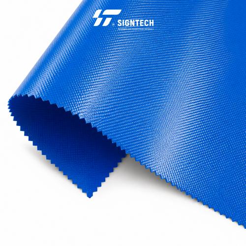 Тентовая ткань 650гр Синий 2,5м*50м PVC Tarpaulin (1000*1000/23*23)
