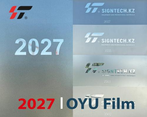 Пленка витражная 2027 OYU Film метражом  Пленка витражная 2027 OYU Film метражом
