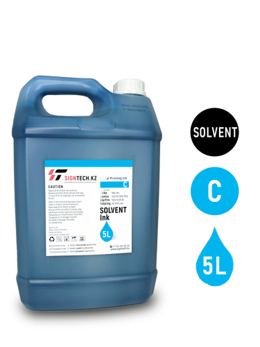 Краска Сольвентная (C)(Синий) 5L