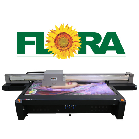 УФ планшетный принтер FLORA "XTRA3220/2512LED"