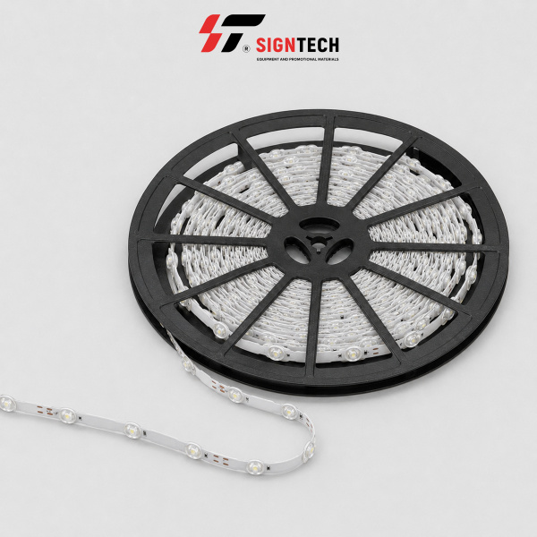 Светодиодная лента TS24 (24LED/m-12.3mm-16W/m-12000K-12V-ip67-20m/roll)