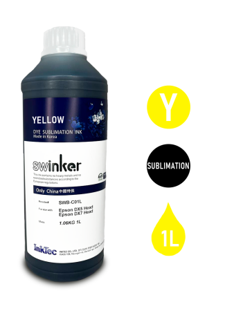 Краска Корейская сублимационная Y 1 л