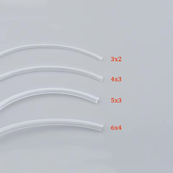 Шланг прозрачный 1-й рядовый 4*2,5						
