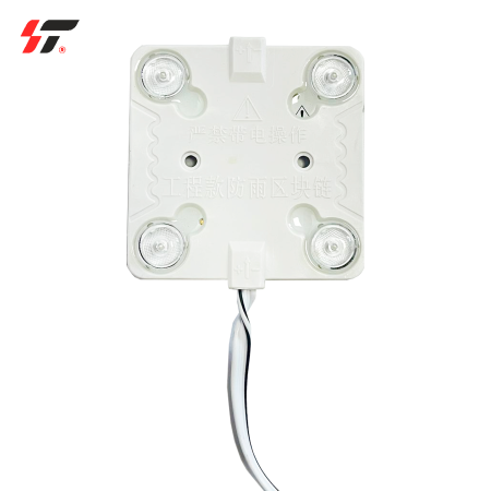 Диоды 4-х точечные Белые холодные 36W 10000K (Наружные/25см)