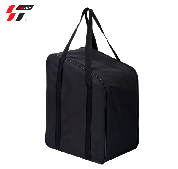 Буклетница А4 с металлическая черная