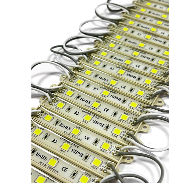 Диоды 3-х точечные белые 5054-6409