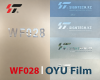 Плёнка витражная WF028 OYU Film Gold 1,22 метражом 