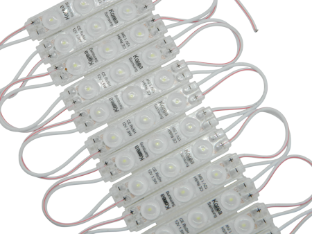 Диоды 3-х точечные Белые c линзой 2835-6313-Samsung-13000K-1.5 w