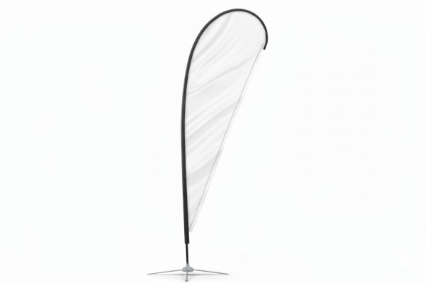 Флаг (капля) напольный высота 4 м (в собранном виде 5 м) 