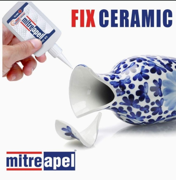 Клей 2-хкомпонентный MITRE APEL 400мл+100