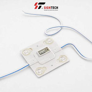 Диоды 4-х точечные Белые 6868-3030-AC220V-4W-IP67