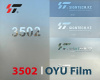Пленка витражная 3502 OYU Film (1.22*1м) (метражный)