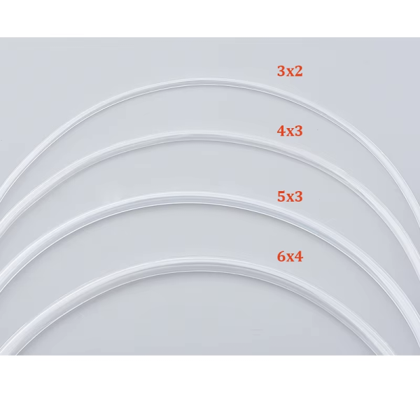 Шланг прозрачный 1-й рядовый 4*2,5						