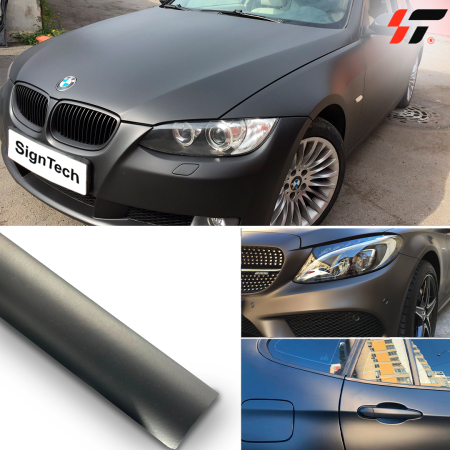 UM0028 Пленка Super matte black1,52 метражом